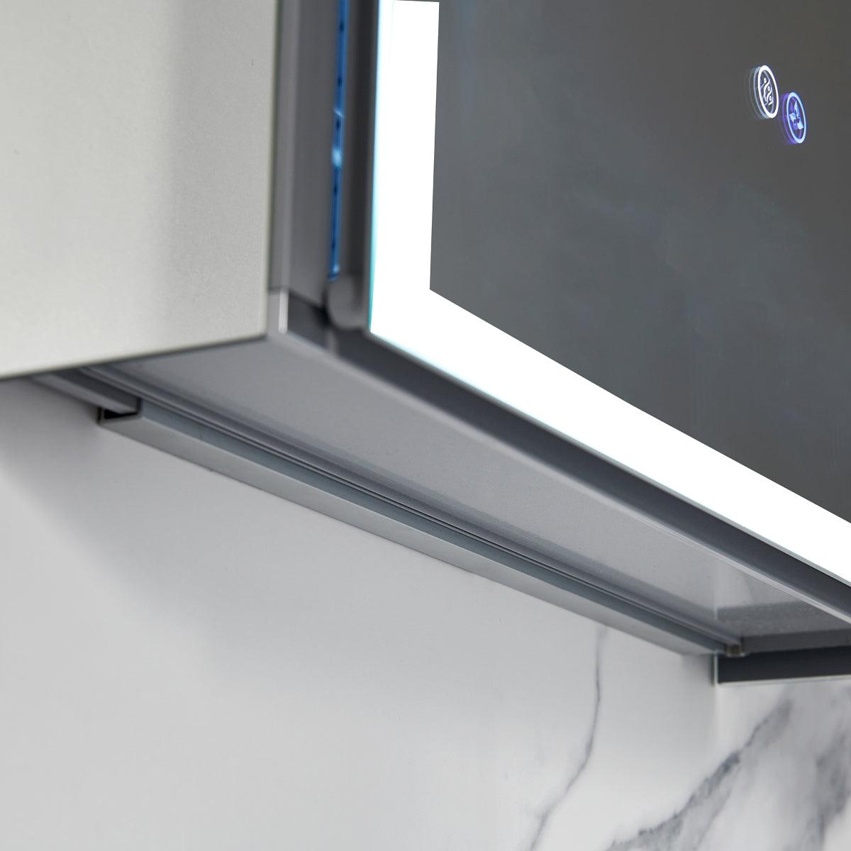 Capella LED Medicine Cabinet – Buttons