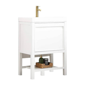 Blossom Vienna 24” White Vanity with Acrylic Sink