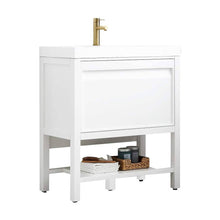 Load image into Gallery viewer, Blossom Vienna 30” White Vanity with Acrylic Sink