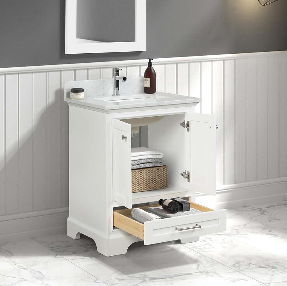 Blossom Copenhagen Freestanding Bath Vanity, Top & Undermount Sink ...