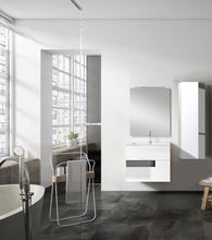 Load image into Gallery viewer, Lucena Bath Vision 48&quot; Contemporary Wood single sink Vanity in White &amp; White handle / Abedul &amp; Tortora / Canela &amp; Black / White &amp; Black / White &amp; Grey / Grey &amp; White - The Bath Vanities