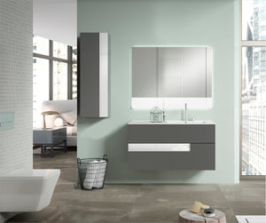 Lucena Bath Vision 40" Contemporary Wood Single Vanity in 6 colors