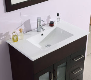 Laviva Nova 32" Bathroom Vanity Set in Brown, Espresso, Grey or White