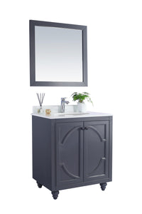 Laviva Odyssey 30" Maple Grey Bathroom Vanity Set
