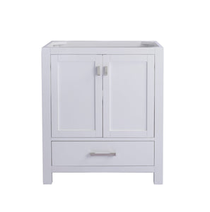 Laviva Wilson 313ANG-30W White Bathroom Cabinet, 30"