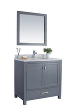Load image into Gallery viewer, Wilson Grey Bath Vanity White Carrara 313ANG-36G-WC 36&quot; 