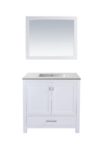 Load image into Gallery viewer, Wilson White Bath Vanity Matte White 313ANG-36W-MW 36&quot;