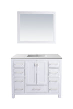 Load image into Gallery viewer, Wilson White Bath Vanity Matte White 313ANG-42W-MW 42&quot;