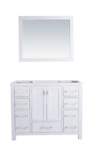 Load image into Gallery viewer, Laviva Wilson 313ANG-42W White Bathroom Cabinet, 42&quot; set