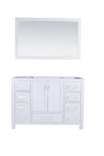 Load image into Gallery viewer, Laviva Wilson 313ANG-48W White Bathroom Cabinet, 48&quot; set