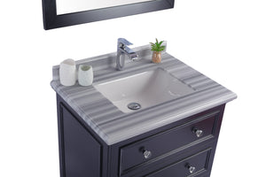 Laviva Luna 30" Maple Grey Bathroom Vanity Set