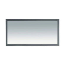 Load image into Gallery viewer, Sterling 60&quot; 313FF-6030MG Framed Rectangular Maple Grey Mirror