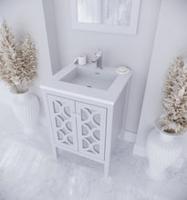 Load image into Gallery viewer, Laviva Mediterraneo 24&quot; White Bathroom Vanity Set