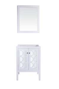 Laviva Mediterraneo White Bathroom Cabinet in Sizes 24" or 36"