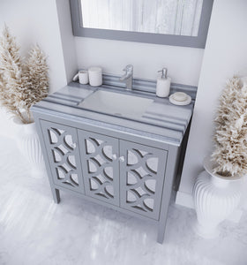 Laviva Mediterraneo 36" Grey Bathroom Vanity Set