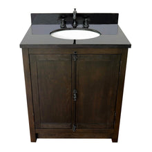 Load image into Gallery viewer, Bellaterra 400100-BA-BGO 31&quot; Wood Single Vanity w/ Counter Top and Sink (Brown Ash)