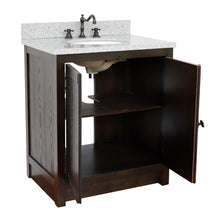 Load image into Gallery viewer, Bellaterra 400100-BA-GYO 31&quot; Wood Single Vanity w/ Counter Top and Sink (Brown Ash)