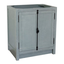 Load image into Gallery viewer, Bellaterra  30&quot; Single Freestanding Vanity Gray Cabinet Only 400100-GYA