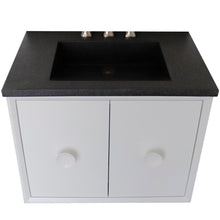 Load image into Gallery viewer, Bellaterra 400400C-WH-CTBL 31&quot; Wood Single Vanity w/ Concrete Top Rectangle Sink (White)