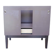 Load image into Gallery viewer, Bellaterra 400503-CP 36&quot; Single Vanity in Cappuccino Finish - Cabinet Only, Backside