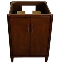 Load image into Gallery viewer, Bellaterra 400901-24-WA 24&quot; Single Sink Vanity in Walnut Finish - Cabinet Only up