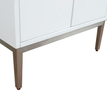 Load image into Gallery viewer, Bellaterra 60&quot; Double Vanity in White Finish - Cabinet Only 408001-60D-WH, Bottom