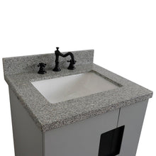 Load image into Gallery viewer, Bellaterra 25&quot; Wood Single Vanity w/ Counter Top and Sink Light Gray Finish 408800-25-LG