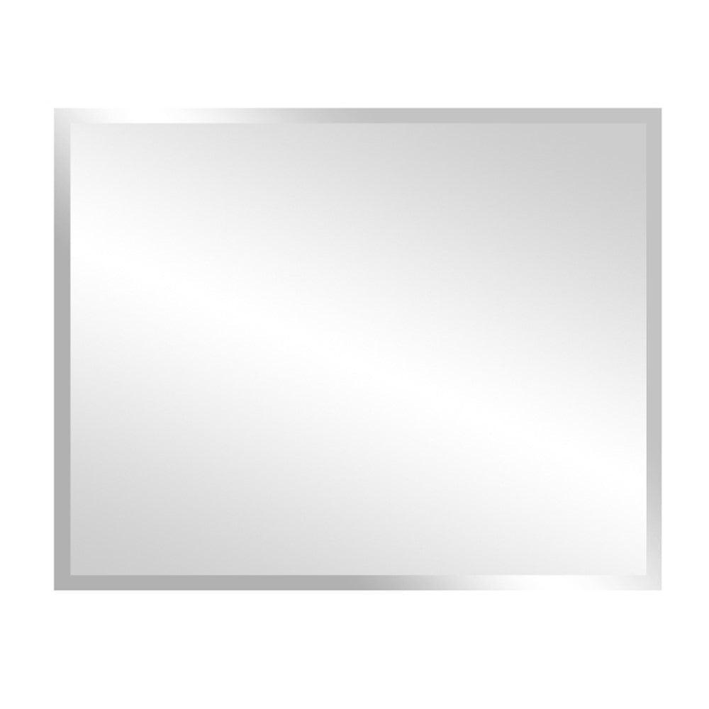 Bellaterra 29 in Rectangular Frameless Mirror 808315-M, Front
