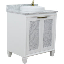 Load image into Gallery viewer, Bellaterra 31&quot; Wood Single Vanity w/ Counter Top and Sink 400990-31-WH-WMRD