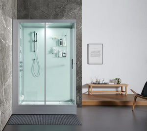 Maya Bath 210 Anzio Steam Shower, Left - White