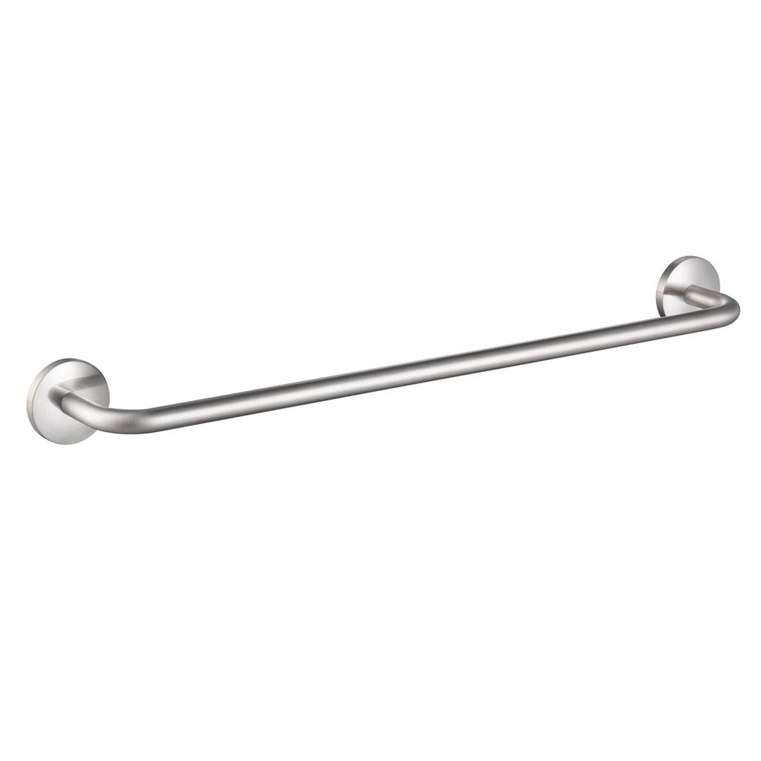 24" Single Towel Bar BA02 506 02 in Brush Nickel
