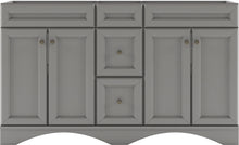 Load image into Gallery viewer, ED-25060-CAB-CG Cashmere Gray Talisa 60&quot; Double Cabinet Only, four colors available