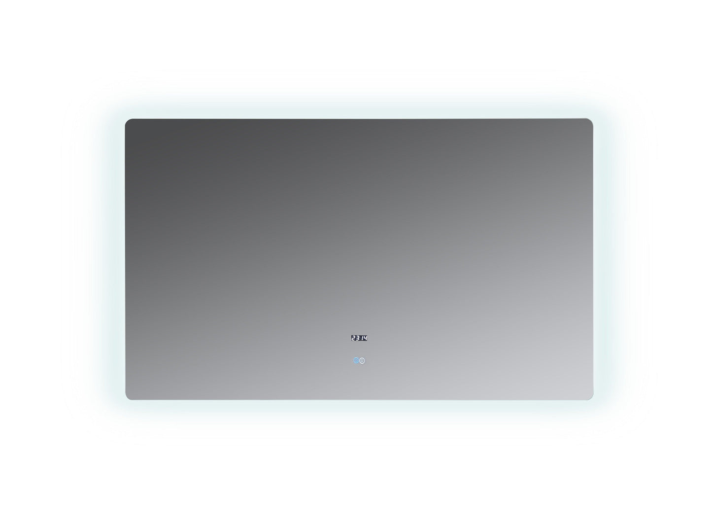 Lugano LED Mirror w/ Defogger size 60" Wide x 36" Tal- The Bath Vanities