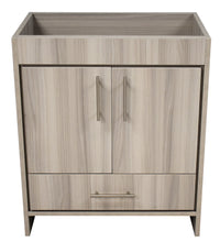 Load image into Gallery viewer, Pacific 30&quot; Vanity Cabinet only Ash Grey MTD-3130AG-14Whit