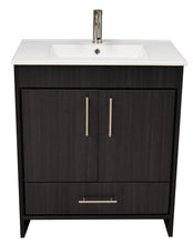 Load image into Gallery viewer, Pacific 30&quot; Vanity Black Ash MTD-3130BAFron