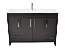 Load image into Gallery viewer, Pacific 48&quot; Black Vanity MTD-3148BK-14Front1