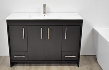 Load image into Gallery viewer, Pacific 48&quot; Black Vanity MTD-3148BK-14Front