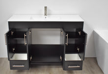 Load image into Gallery viewer, Pacific 48&quot; Black Vanity  MTD-3148BK-14Frontopen