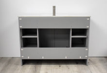 Load image into Gallery viewer, Pacific 48&quot; Grey Vanity MTD-3148G-14back
