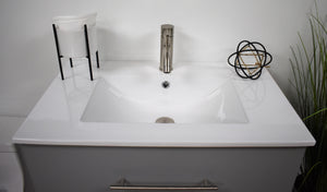 Volpa USA Napa 24" Modern Wall-Mounted Bath Vanity MTD-3324-1