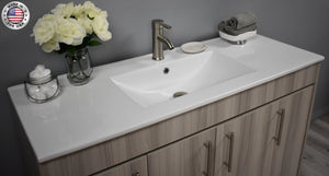 Volpa USA Villa 48" Modern Bathroom Vanity Ash Grey MTD-3448AG-14 COMIU