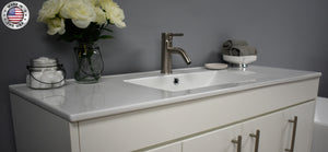Volpa USA Villa 48" Modern Bathroom Vanity Soft White MTD-3448W-14 CFMIU