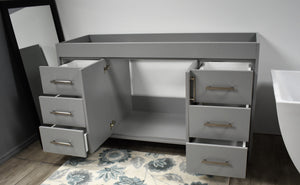 Capri 60"  Cabinet only Grey MTD-3560SG-10angleopen