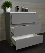 Load image into Gallery viewer, Pepper 24&quot; Vanity MTD-3724G-AAngle-Open-Staged_Grey