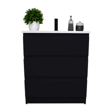 Load image into Gallery viewer, Pepper 24&quot; Vanity MTD-3724GB-AFront---no-background glossy Black