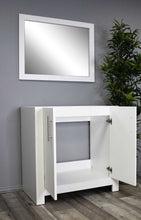 Load image into Gallery viewer, Austin 36&quot; Vanity Cabinet only  Glossy White MTD-4236GW-0Angle-Open