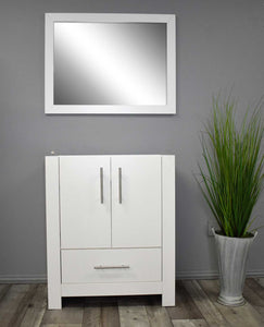 Boston 30" Vanity Cabinet only Glossy White MTD-4330GW-0Front