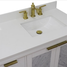 Load image into Gallery viewer, Bellaterra 43&quot; Single White Vanity- Right Door/Right Rectangle Sink 400990-43R-WH White Top