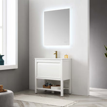 Load image into Gallery viewer, Blossom Vienna 30” White Vanity with Acrylic Sink