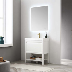 Blossom Vienna 30” White Vanity with Acrylic Sink